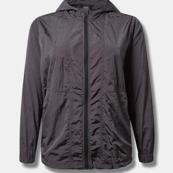 Torrid Happy Camper Satin Nylon Fanny Pack Active Jacket - Picture 5 of 13